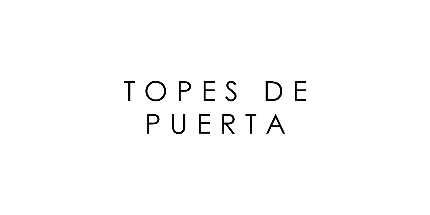 Topes de puerta